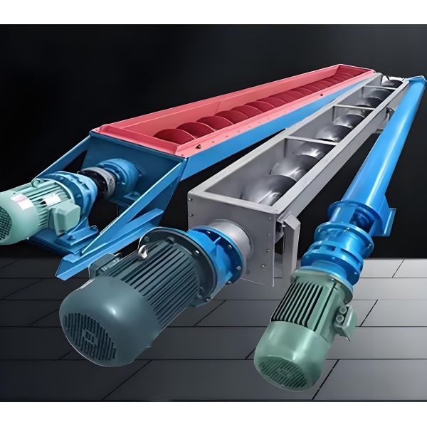 Continuous Spiral Feeder Industrial U-shaped Shaftless Spiral Conveyor