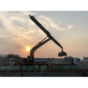 KM260 Hydraulic Piling Rig Cylinder Wire Rope Vertical Digging 27180mm