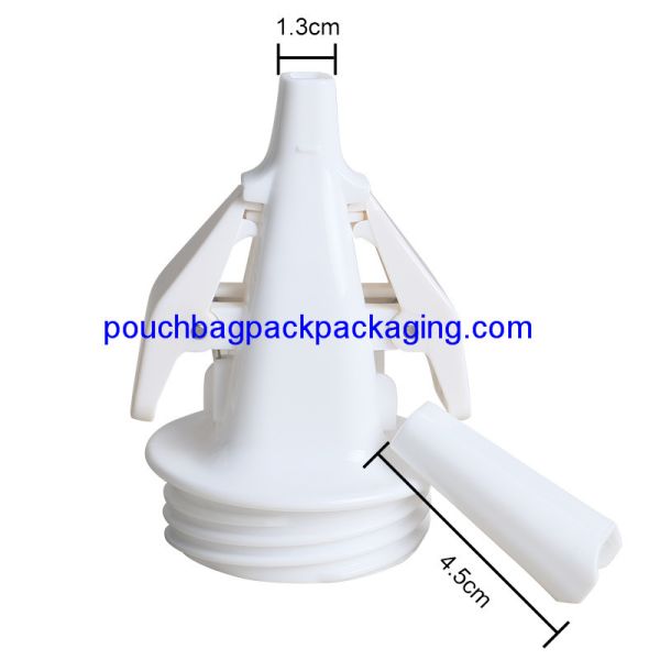 White pp ABS adapters for breast milk bag and pump, connect pump with bag