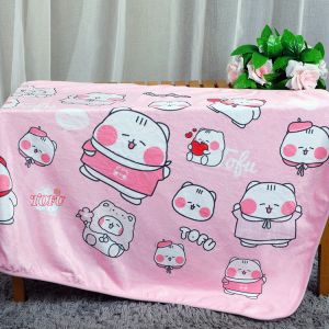 Kids 100% Polyester Personalized Print Soft Cartoon Fleece Blanket