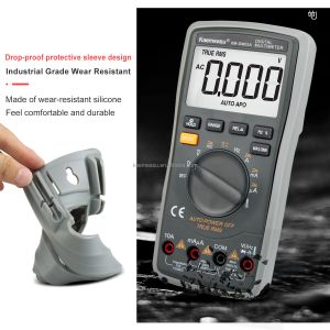 High precision Anti burn multitester 6000 Counts Auto range Diode Ture RMS