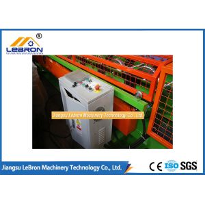 Continuous Steel Gutter Roll Forming Machine 12-15m/Min Speed
