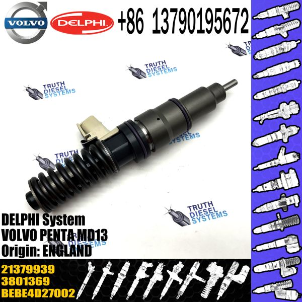 Diesel Fuel Injector 3801369 BEBE4D18002 BEBE4D27002 3847790 21379939 E3/E3.18 for VOL PENTA MD13