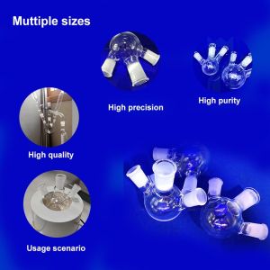 Quality Factory Customized Quartz Glass Low Form Griffin Beakers for sale