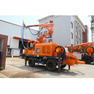 KC2512W Robotic Shotcrete Machine 10T Weight For Midium Working Section Tunnel