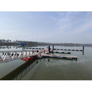 Boat Marine Aluminum Gangways , Marine Floating Pontoon KS6001