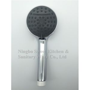 ABS material three functions chromed shower hand rainfall spray shower classic