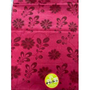 70gsm Knitted Mattress Fabric Wide 220cm Pink Pigment Print