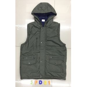 China SFD001 Men's vest waistcoats jacket, coats with hood on sale