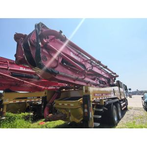 Used SANY 49m Boom Pump Truck Mercedes Chassis 2019