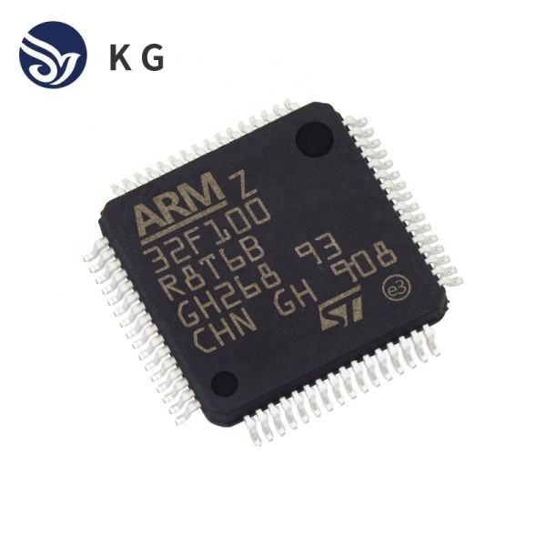 STM32F100R8T6B 32bit Integrated Circuit Chip ARM Cortex M3 24MHz 64 kB Flash