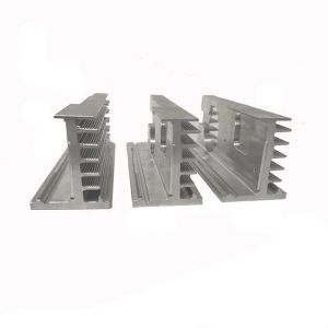 Large Silver Anode CNC Lathe Parts Milling Radiator Customized Processing