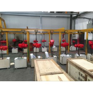 Quality 3t Material Lifting Electric Chain Hoist High Strength With Trolley for sale