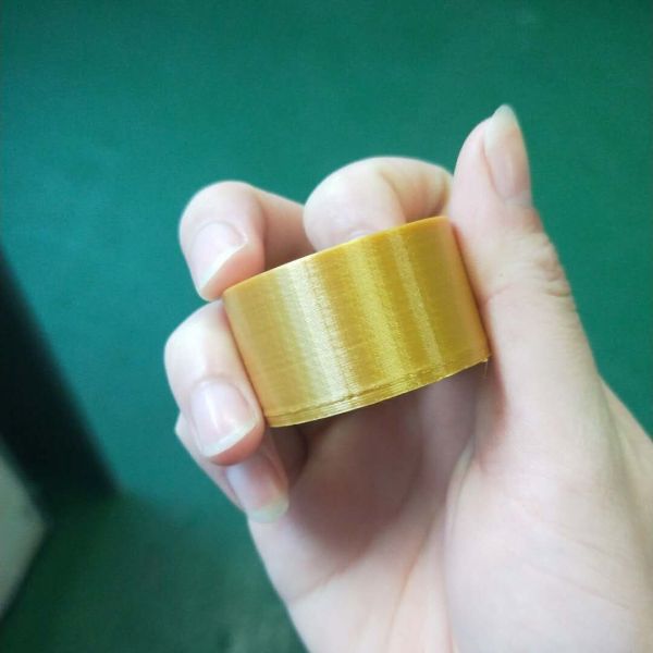 Silk Gold PLA Poly Lactic Acid 2.85 Mm Pla Filament / 3D Printing Consumables