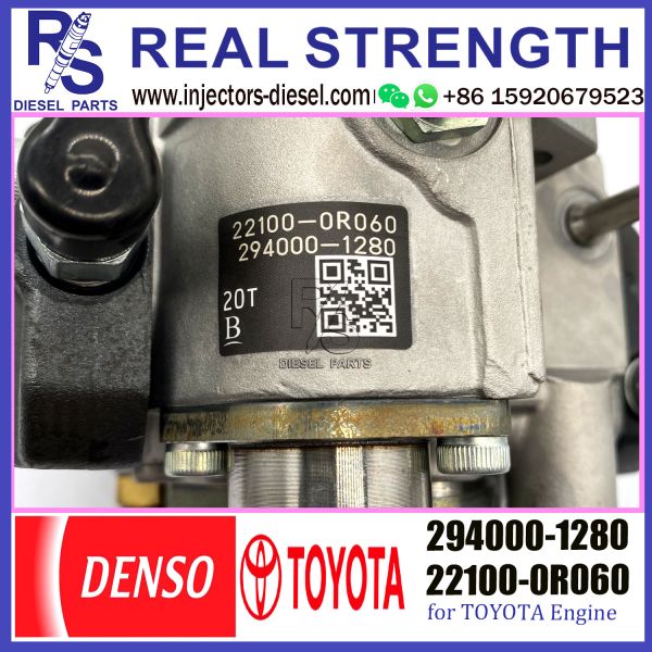 Denso Lexus engine diesel Fuel Pump 294000-1280 22100-0R060 for TOYOTA engine 294000-1280 22100-0R060