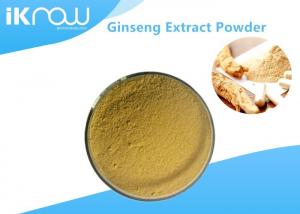 Customized Specification Ginseng Root Extract Powder / Asian Ginseng Extract 4% HPLC