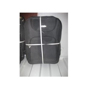 300D Silk Popular Soft Lightweight Trolley Case With Black Iron Trolley 20 / 24