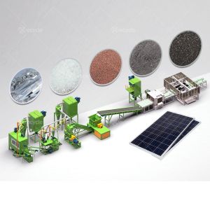 Solar Panels Recycling Plant Tech Equipment for Sustainable Solar Chip Recycling