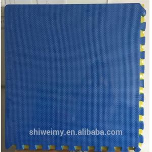 Plain interlocking EVA soft foam exercise floor mats