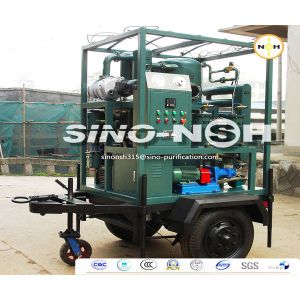 Insulating 600 L/H-18000 L/H Vacuum Oil Purifier 380V Oil Filtration Plant