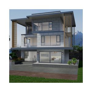 Modern Design Smart Voice Control Window with Stainless Steel Screen Netting