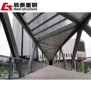Customized Steel Truss Bridge Construction Fast Construction Speed