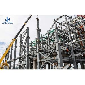 Large Span Pre Engineering Metal Warehouse Construction Materials Steel