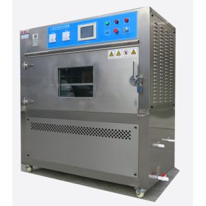 Professional UVA / UVB Lamp UV Aging Test Chamber With Overload Short Circuit