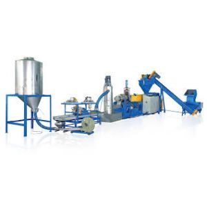 Anti Aging Pet Plastic Recycling Machine , Durable Plastic Recycling Plant