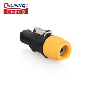 CNLINKO YF-24 20A 3 Pin Connector Waterproof Powercon for Outdoor Full Color Led