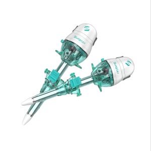 10mm Blunt Tip Abdominal Surgical Instruments Disposable Hasson Trocar