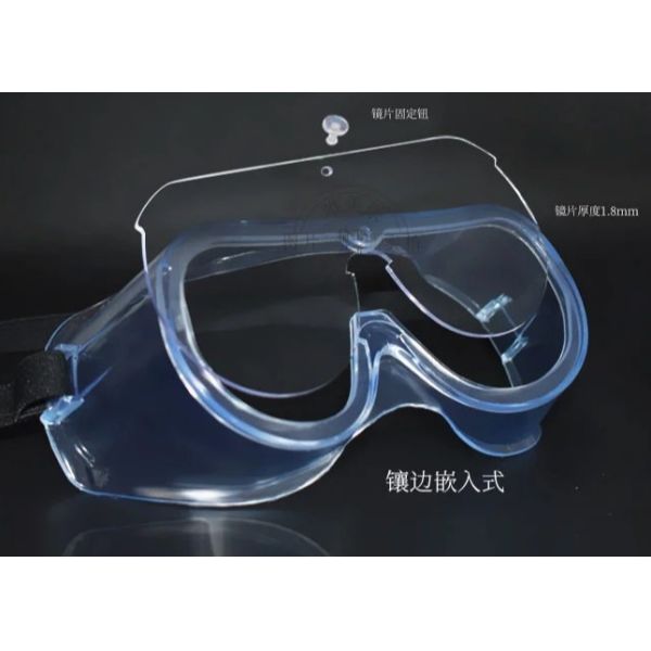 Buy Splash Resisant Medical Safety Glasses Optical Customized Logo Impact Resistant at wholesale prices