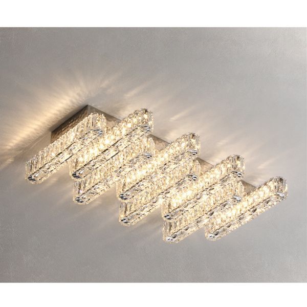 Modern Ceiling Lamp Luxury Crystal Study Bedroom Chandelier Indoor Lighting(WH-CA-103)