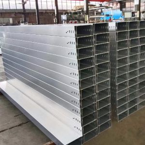Ladder Tray SS 304 Cable Tray Electrogalvanizing / Powder Coating