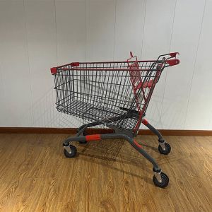 European Style High Quality Supermarket Shopping Trolley-180 Liters