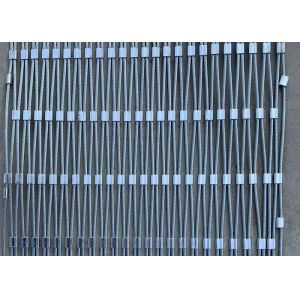 316 Material Animal Enclosure Stainless Steel Wire Rope Zoo Mesh