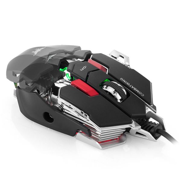 50uA 30m 500Hz 2402MHZ USB Wired Gaming Mouse