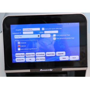 Multifunctional Automatic Veterinary Dry Biochemistry Analyzer 90μl - 120μl