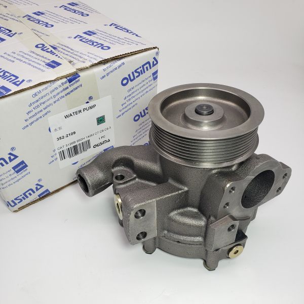 Buy 352-2109 3522109 Water Pump Assy Excavator Engine Part For CAT 140M 3126B 950H C7 C9 at wholesale prices