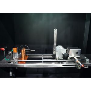 IEC 60335 Glow Wire Flammability And Temperature Test Apparatus With PLC Control