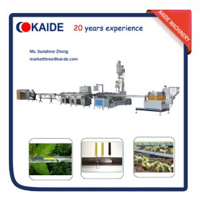 Plastic Pipe Extruder for Flat Drip Irrigation Tape 180m/min KAIDE factory