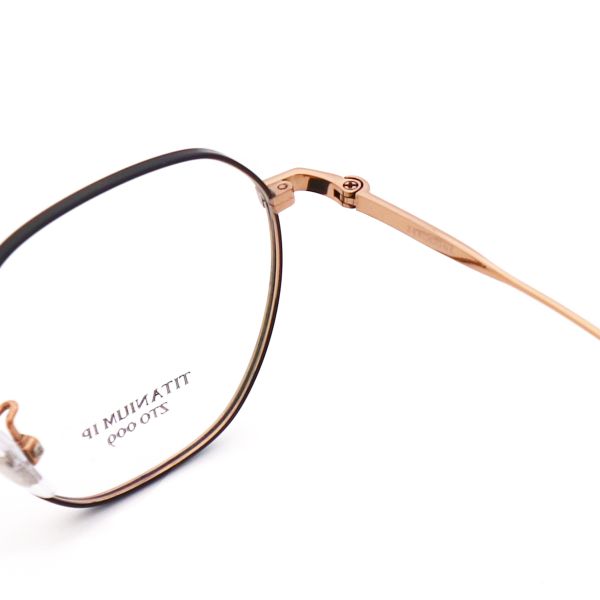 Beta Titanium Eyewear Unisex IP Plating Frame Retro Style Glasses