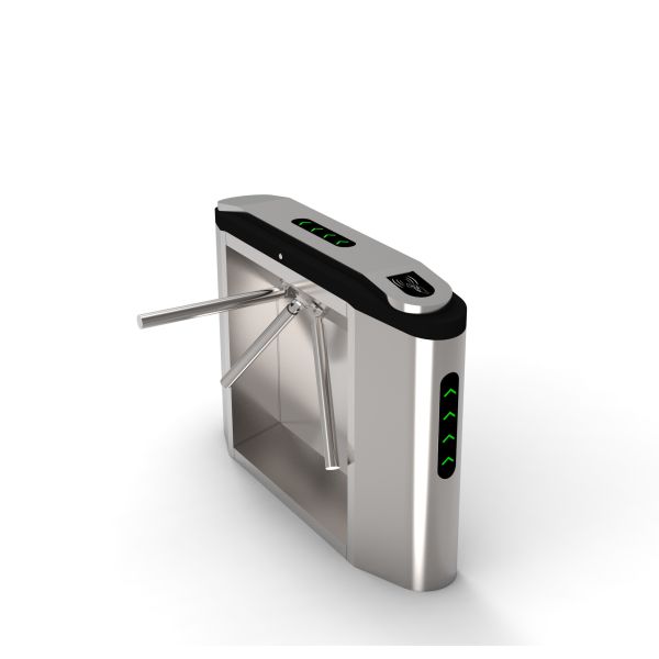 High Security Rfid Card Tripod Barrier Gate Access Control Pedestrian Mechanism