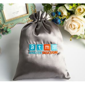 Customized Fabric Drawstring Gift Bags Customized Drawstring Gift Silk Satin