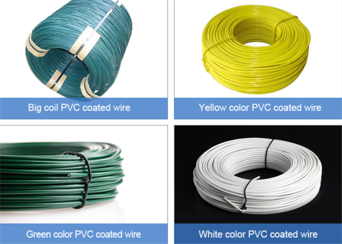 Construction Use Pvc Coating 0.3-4mm High Tensile Steel Wire