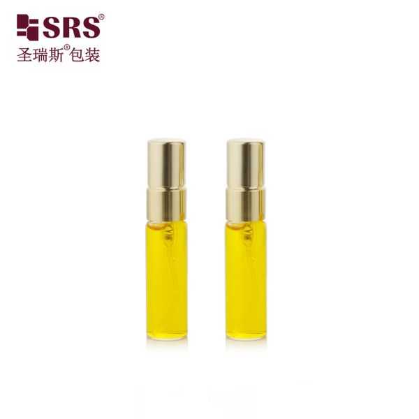 BLPA-5ML Travel Size Good Quality No Leakage Fine Mist Aluminum Spray Pump Bottle Printing Available