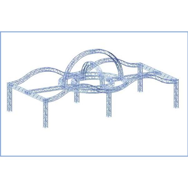 Theater Choir Concert Custom Irregular Round Aluminum Smart Portable Stage All Size Truss