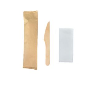 China FSC Certified Disposable Wooden Knife Biodegradable Knives And Forks on sale