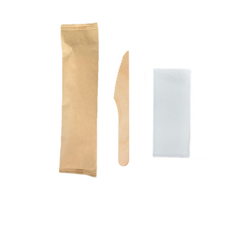 Buy FSC Certified Disposable Wooden Knife Biodegradable Knives And Forks at wholesale prices