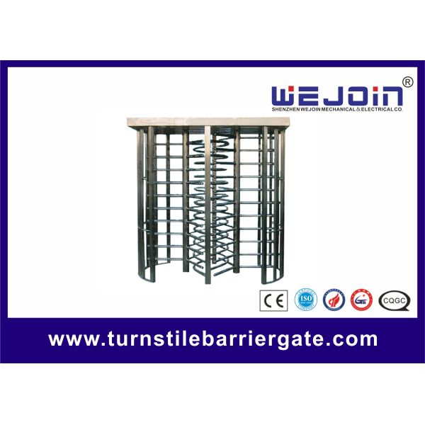 Subway , Metro Turnstile Entry Systems / Stainless Steel Controlled Access